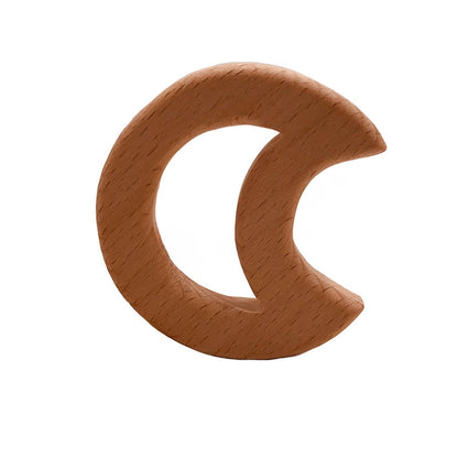 Baby Soothing Toys Beech Wood Animal Ornaments Molar Toys Baby Molar Stick Toys