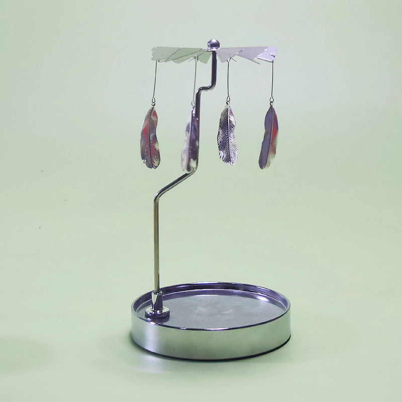 Novelty Solid Color Stainless Steel Metal Candlestick