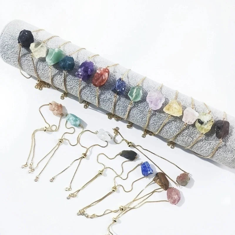 Minimalist Geometric Crystal Bracelets 1 Piece