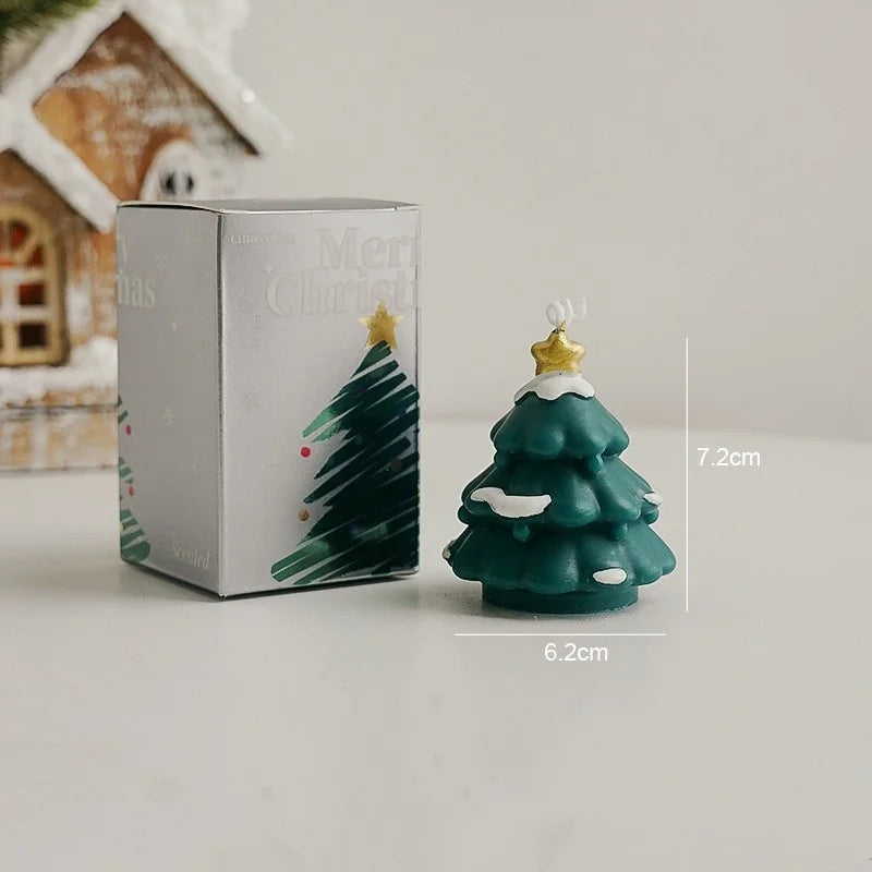 Christmas Cute Minimalist Christmas Tree Soy Wax Paraffin