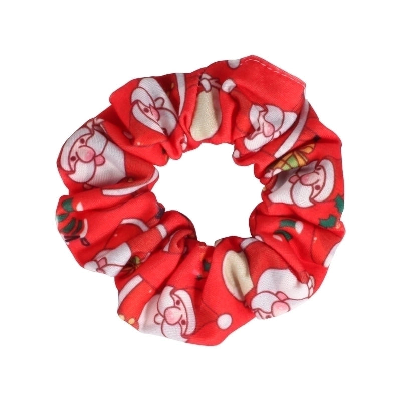 Christmas Circles Snowman Bells Santa Claus Antlers Hat Gift Crutch Party Holiday Colon Circles