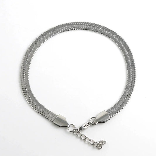 Hip-Hop Geometric 304 Stainless Steel 18K Gold Plated Bracelets In Bulk