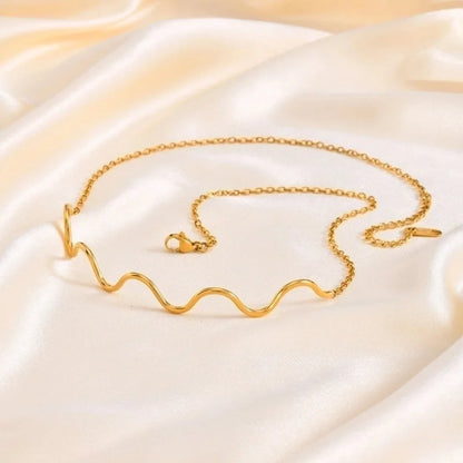 Minimalist Waves 201 Stainless Steel Choker