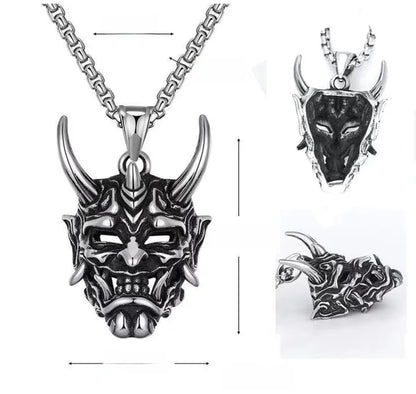 Retro Punk Mask 304 Stainless Steel Halloween Men'S