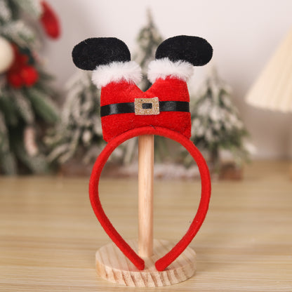 Christmas Holiday Decoration Headband Party Hat Belt Hair Accessory Clown Foot Headband Cartoon