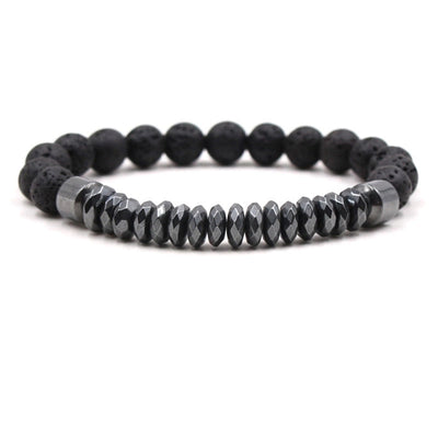 Minimalist Geometric Natural Stone Beaded Bracelets 1 Piece
