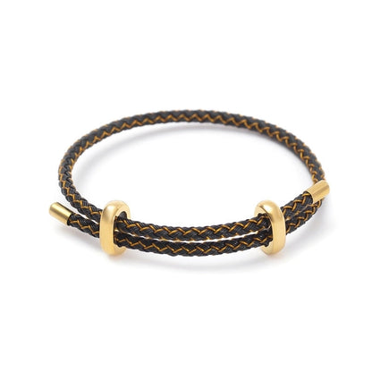 Minimalist Solid Color 304 Stainless Steel Bracelets In Bulk