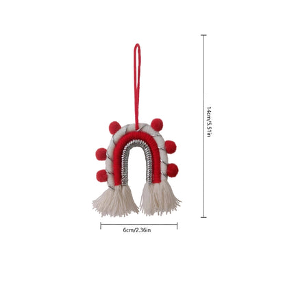 Christmas Fashion Geometric Acrylic Hanging Ornaments