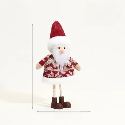 Christmas Angel Cloth Plush Party Hanging Ornaments