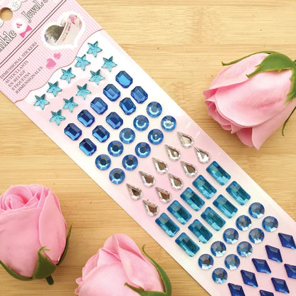 Diamond Stickers Can Be Customized Children's Crystal Diamond Stickers Gem Stickers Car Stickers Diamond-embedded Mobile Phone Decorative Stall