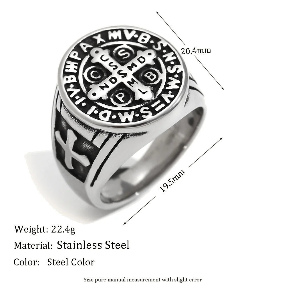 Fashion Circle Geometric Stainless Steel Electroplating Rings