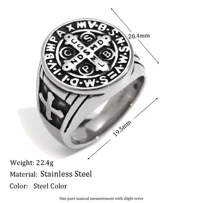 Fashion Circle Geometric Stainless Steel Electroplating Rings