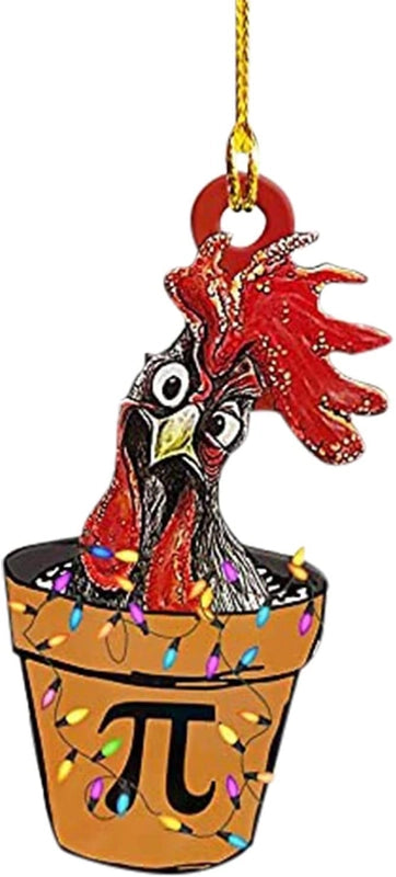 Christmas Minimalist Christmas Hat Arylic Indoor Party Festival Hanging Ornaments