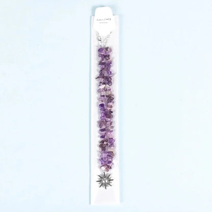 Fashion Geometric Crystal Beaded Necklace