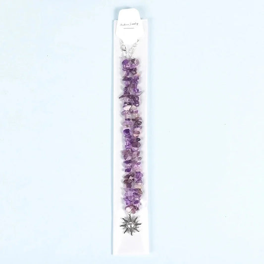 Fashion Geometric Crystal Beaded Necklace