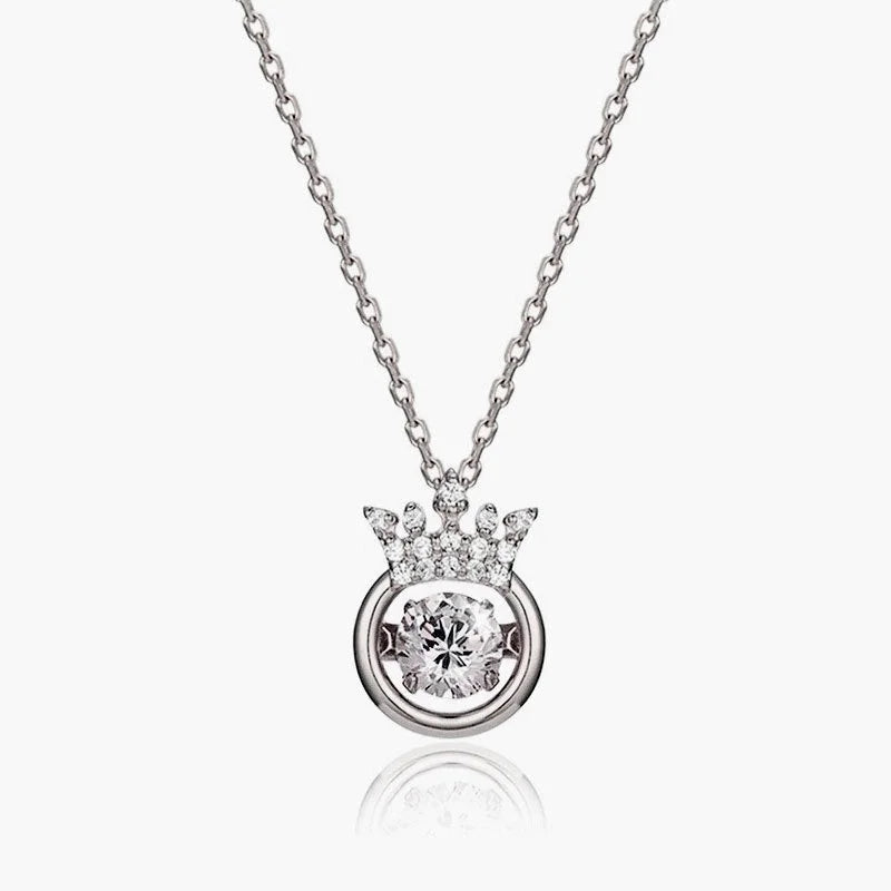 2 Pieces Minimalist Bear Titanium Steel Copper Plating Inlay Zircon Pendant Necklace