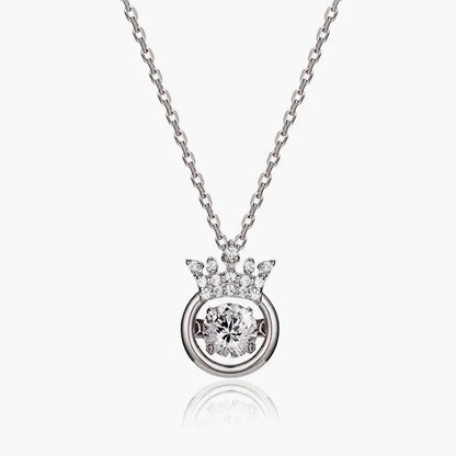 2 Pieces Minimalist Bear Titanium Steel Copper Plating Inlay Zircon Pendant Necklace