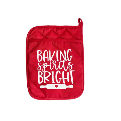 Cross-border Hot Christmas Pot Rack Baking Kit Christmas Pot Rack Baking Suit Decorative Parts