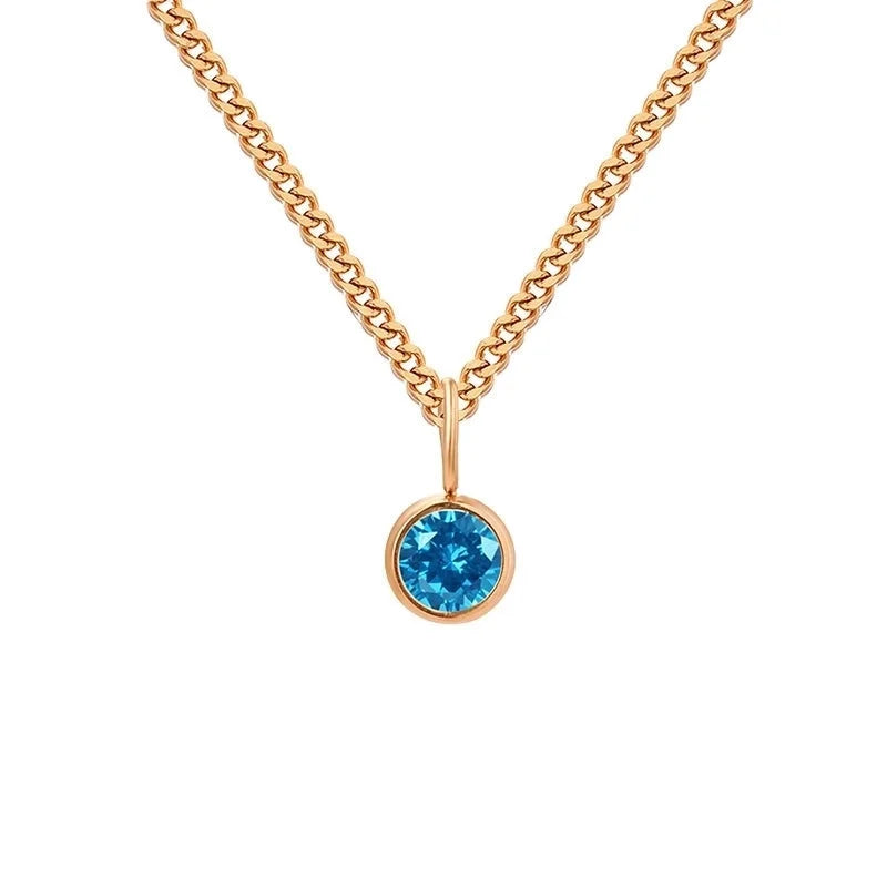 Elegant Retro Geometric 304 Stainless Steel Pendant Necklace