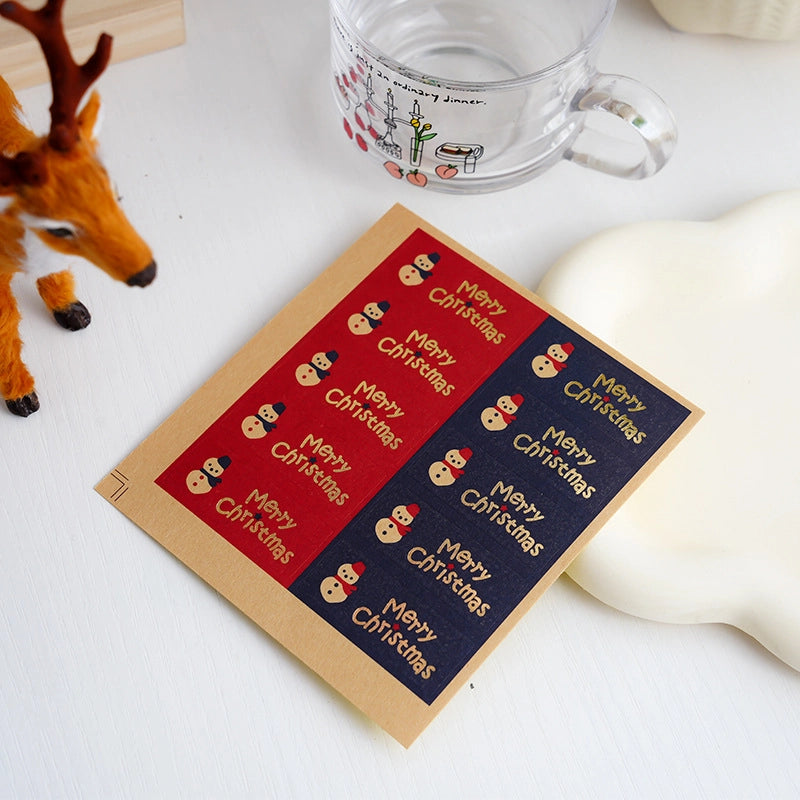 1 Piece Christmas Tree Christmas Learning Christmas Cartoon Style Cute Stickers