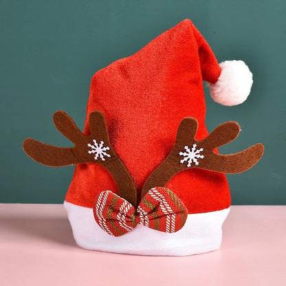 Christmas Fashion Antlers Cloth Party Christmas Hat