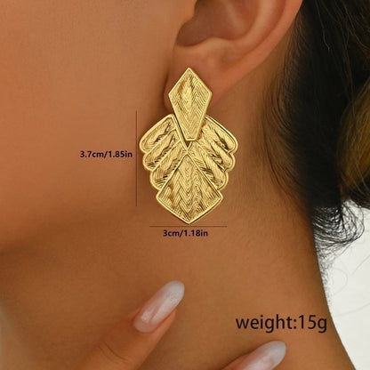 1 Pair Elegant Sweet Starfish Heart Shape Butterfly Inlay 201 Stainless Steel Pearl Stainless Steel Earrings