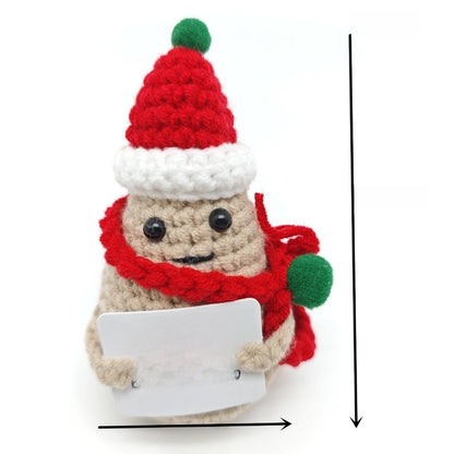Cute Animal Fruit Vegetable Yarn Ornaments Artificial Decorations