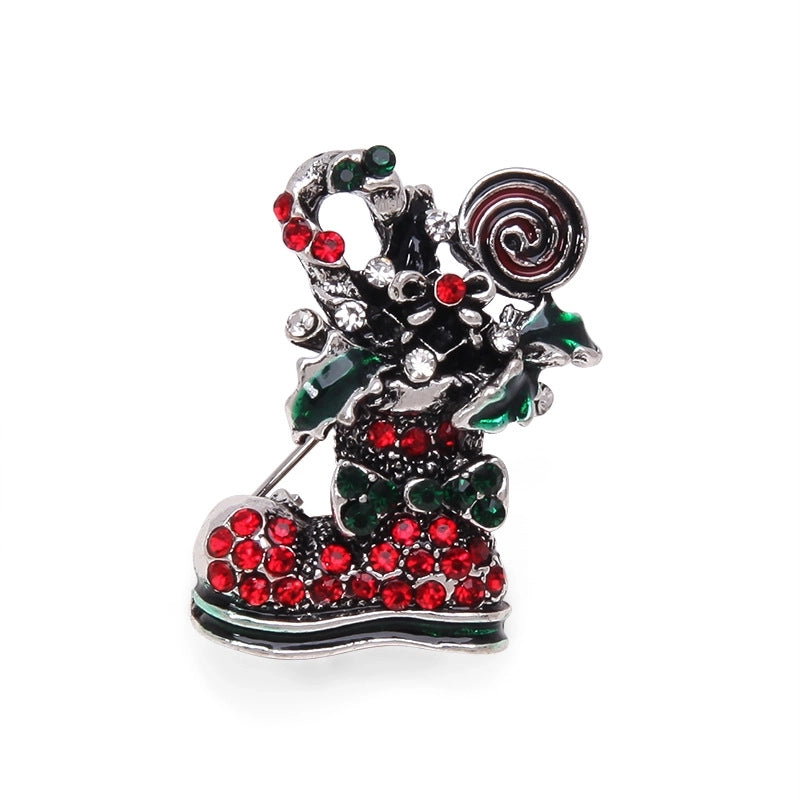 Cartoon Style Geometric Alloy Plating Artificial Diamond Women's Cartoon Brooches