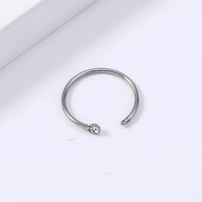 Simple Stainless Steel Piercing U-shaped Nose Ring Piercing Nose Ornaments
