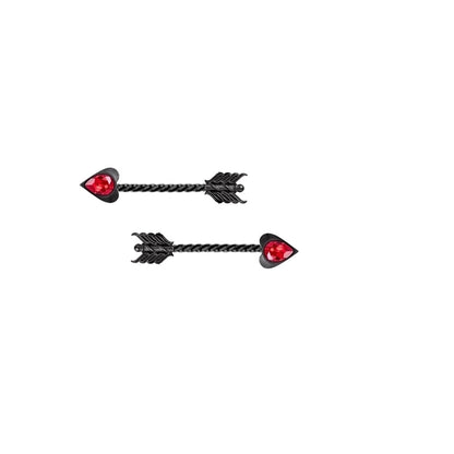 1 Piece Hip-hop Sexy Shiny Animal Heart Shape Plating Inlay Stainless Steel Copper Rhinestones Zircon White Gold Plated Gold Plated Ear Studs Belly Ring