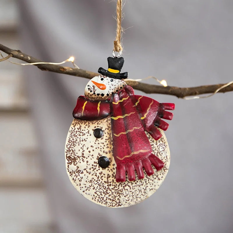 Christmas Fashion Iron Party Hanging Ornaments