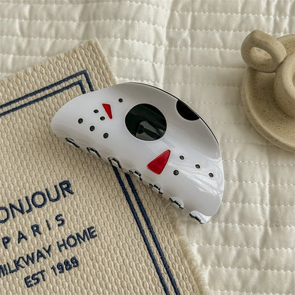 Halloween Funny Minimalist Women's Skull PVC Hair Claws