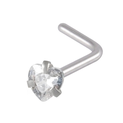 6 Pieces Nose Rings & Studs Casual Tropical Star 304 Stainless Steel Plating Zircon 18K Gold Plated Nose Rings & Studs