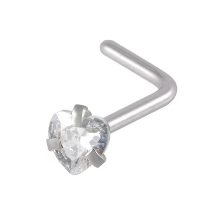 6 Pieces Nose Rings & Studs Casual Tropical Star 304 Stainless Steel Plating Zircon 18K Gold Plated Nose Rings & Studs