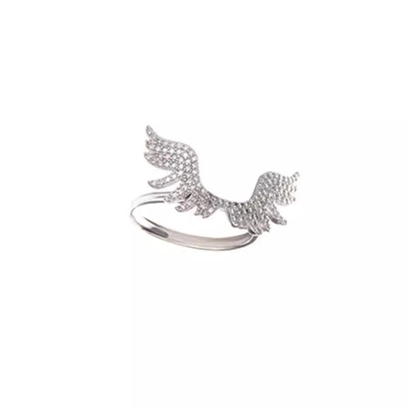 Angel Wings Titanium Steel Necklace Pendant Women's Collarbone Creative Wings Necklace Gift For Girlfriend Wife -3010