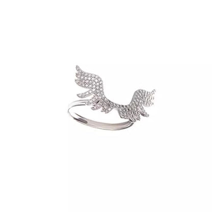 Angel Wings Titanium Steel Necklace Pendant Women's Collarbone Creative Wings Necklace Gift For Girlfriend Wife -3010