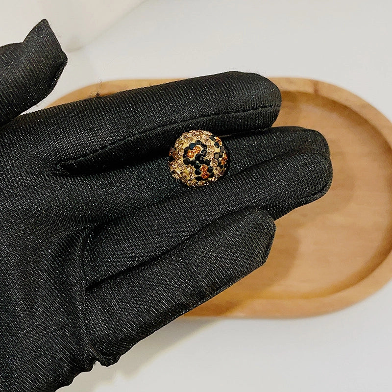 K16 Stars Diamond Ball Color Straight Hole Soft Clay Beads Mobile Phone Chain Bag Chain Diy Jewelry Accessories Beaded