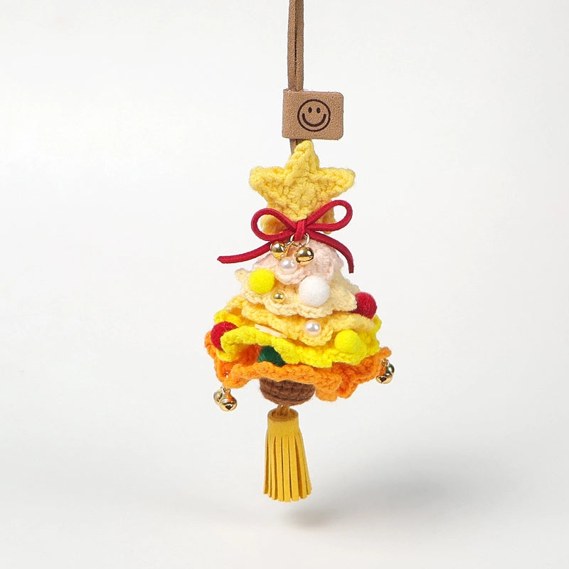 Christmas Pastoral Christmas Tree Plastic Yarn Party Ornaments