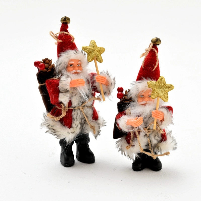 Christmas Casual Santa Claus Party Ornaments Decorations Hanging Ornaments