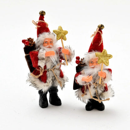 Christmas Casual Santa Claus Party Ornaments Decorations Hanging Ornaments