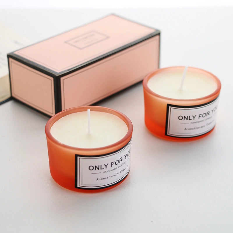 Set Round Cup Essential Oil Aromatherapy Candle Cup Christmas Accessories Candy Box Gift Accompanying Gift Box Birthday