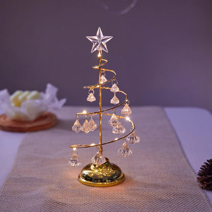 Christmas Cute Christmas Tree Star Iron Daily Festival Ornaments