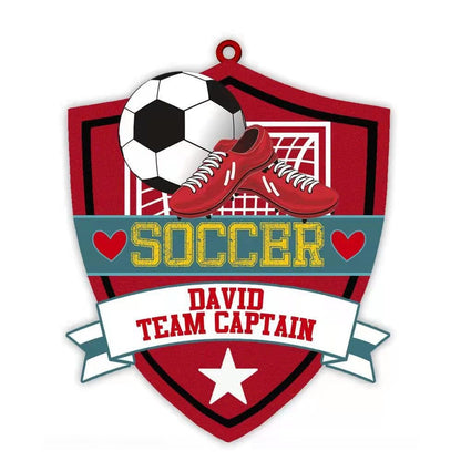 Christmas Funny Muscle Man Acrylic Flat Christmas Pendant Car Home Decoration Pendant