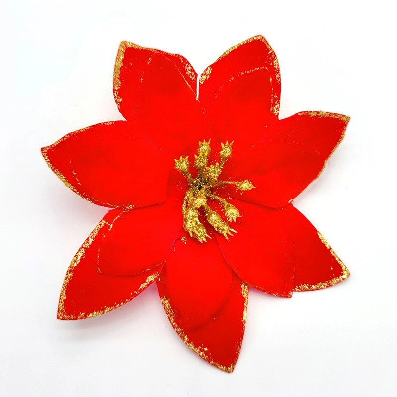 Cross-border Christmas Decorations Christmas Tree Pendant Snowflake Hanging Ball Pine Cone Gift Bag Christmas Old Man Small Drum Butterfly