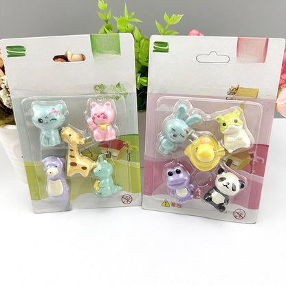 Cute Assembled Clamshell Packaging Stationary Geometric Eraser 1 Set