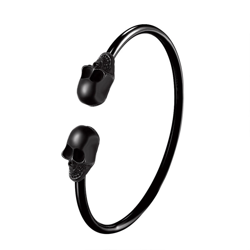 Alloy Gold Plated Silver Plated Hip-Hop Classic Style Streetwear Plating Hollow Out Inlay Animal Artificial Crystal Artificial Pearls Zircon Wristband Bangle