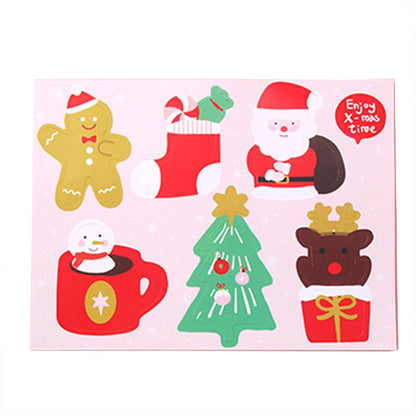 Christmas Cute Christmas Tree Christmas Socks Party Festival Card Decorative Props