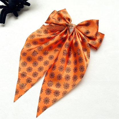 Halloween Cool Style Women's Spider Web Bat Ghost Hair Clip