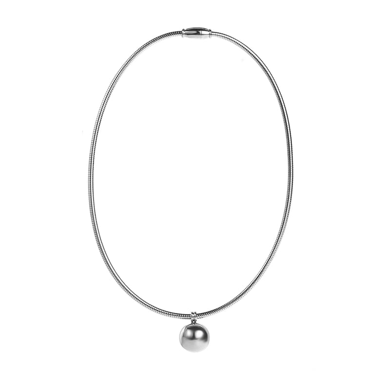 Modern Style Minimalist Heart Shape 304 Stainless Steel Choker