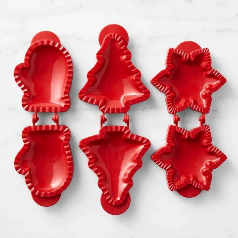 Christmas Fashion Christmas Tree Plastic Kitchen Molds 1 Piece